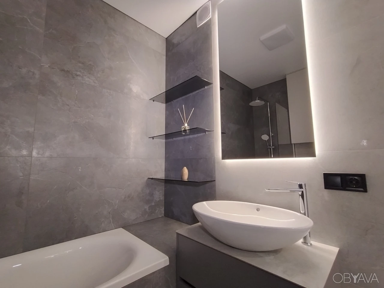 1-room apartment, 44 sq.m.