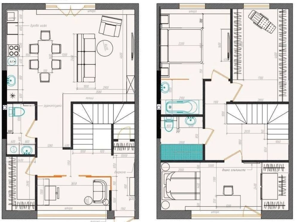 Продаж тауну 125м2 в закритому КМ з басейном. ГАЗ є, Централ