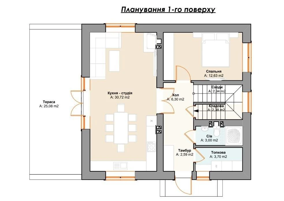 Будинок для життя, закритий, елітний район Ірпеня. Стоянка!