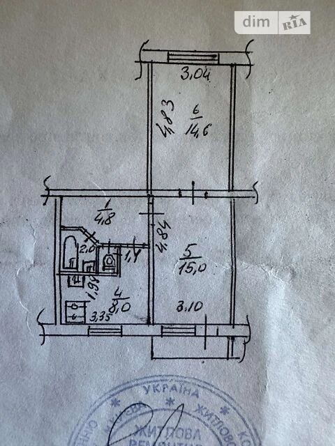 Sale of 2-room apartment 45.5 sq. m. on Sirozhupannikyv str. 36 • ID