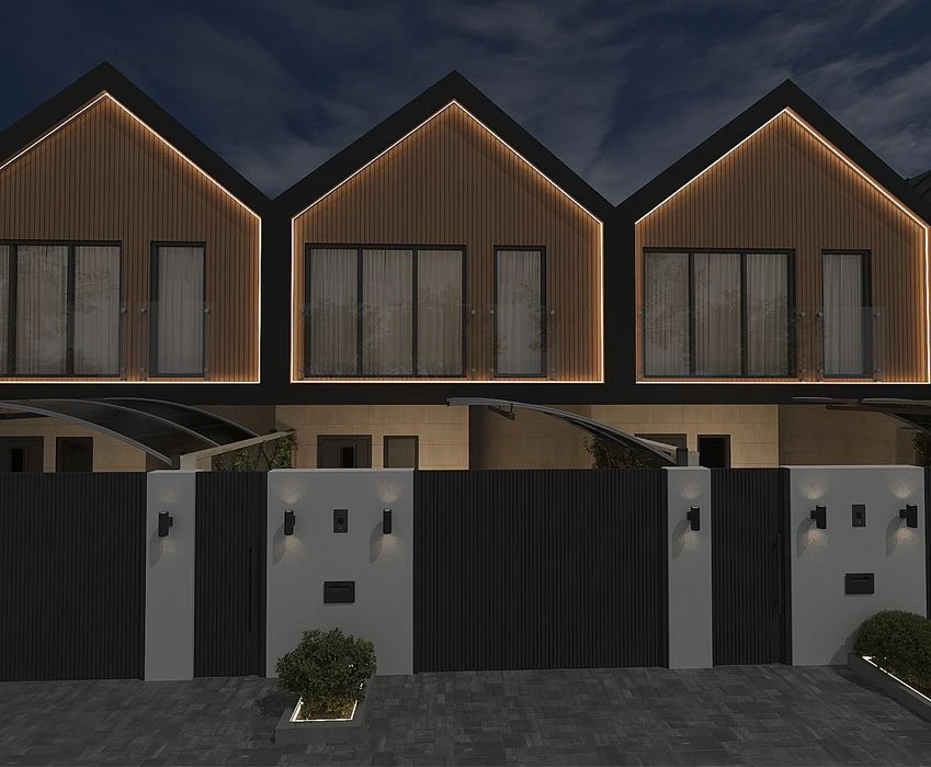 New townhouse (installment). Tairova/Architektorskaya