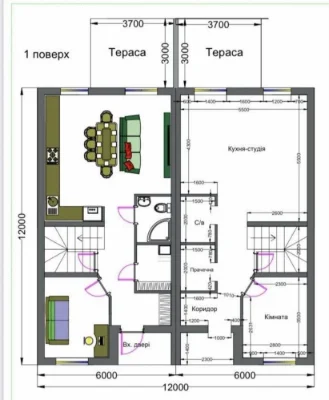 Дуплекс 118 м2 з ділянкою 6 сот м.Ірпінь. Автоматичні ворота