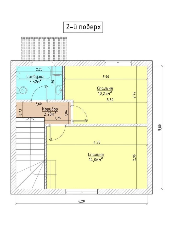 Продам таунхаус в Ірпені 70 м²! Є-Оселя, сертифікат, зручна