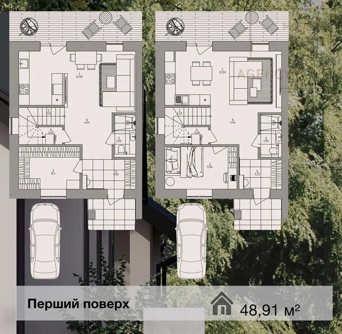 Таунхаус м.Ірпінь, 100 м2+мансарда, парк Незнайка| Податкови