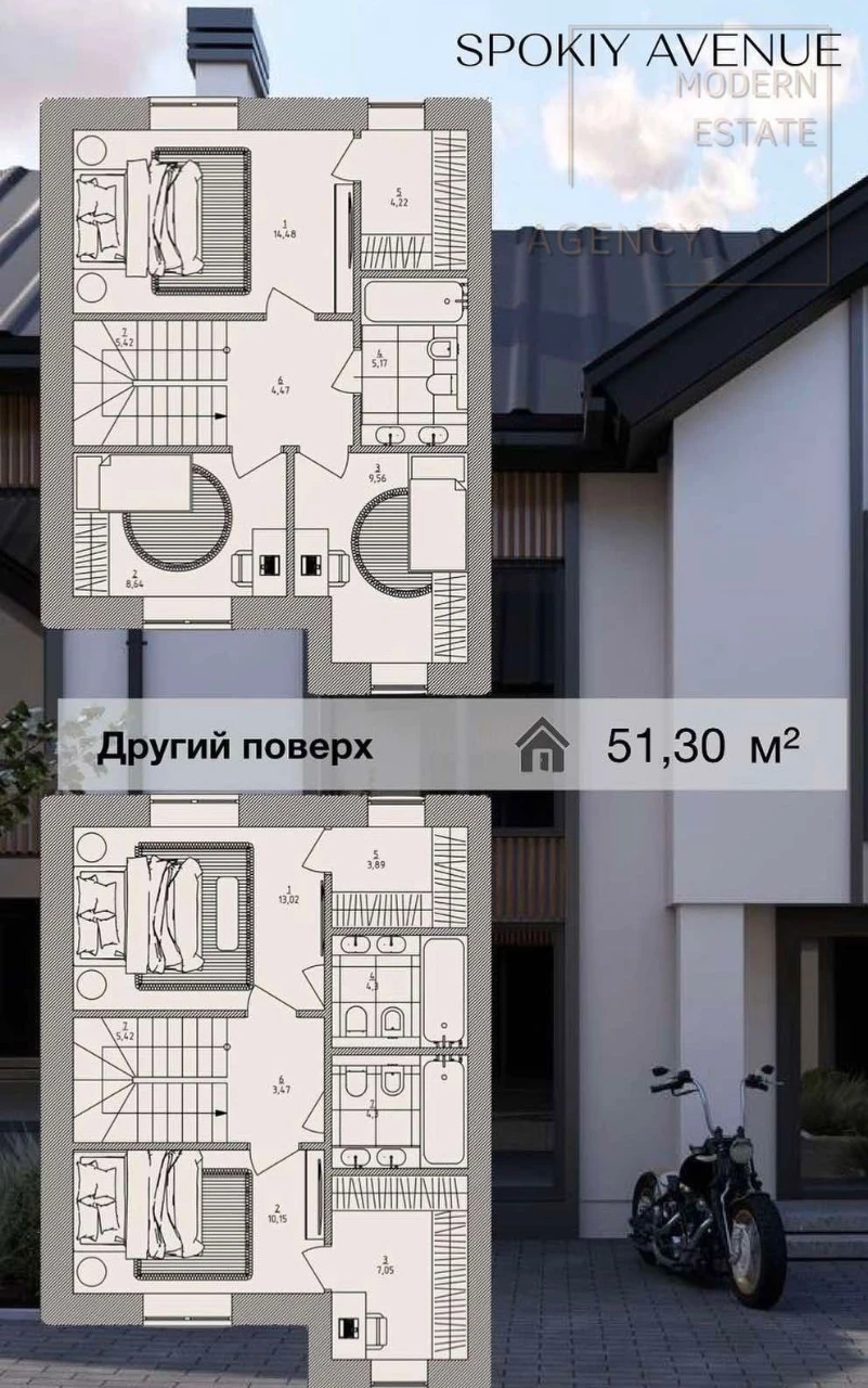 Таунхаус м.Ірпінь, 100 м2+мансарда, парк Незнайка| Податкови