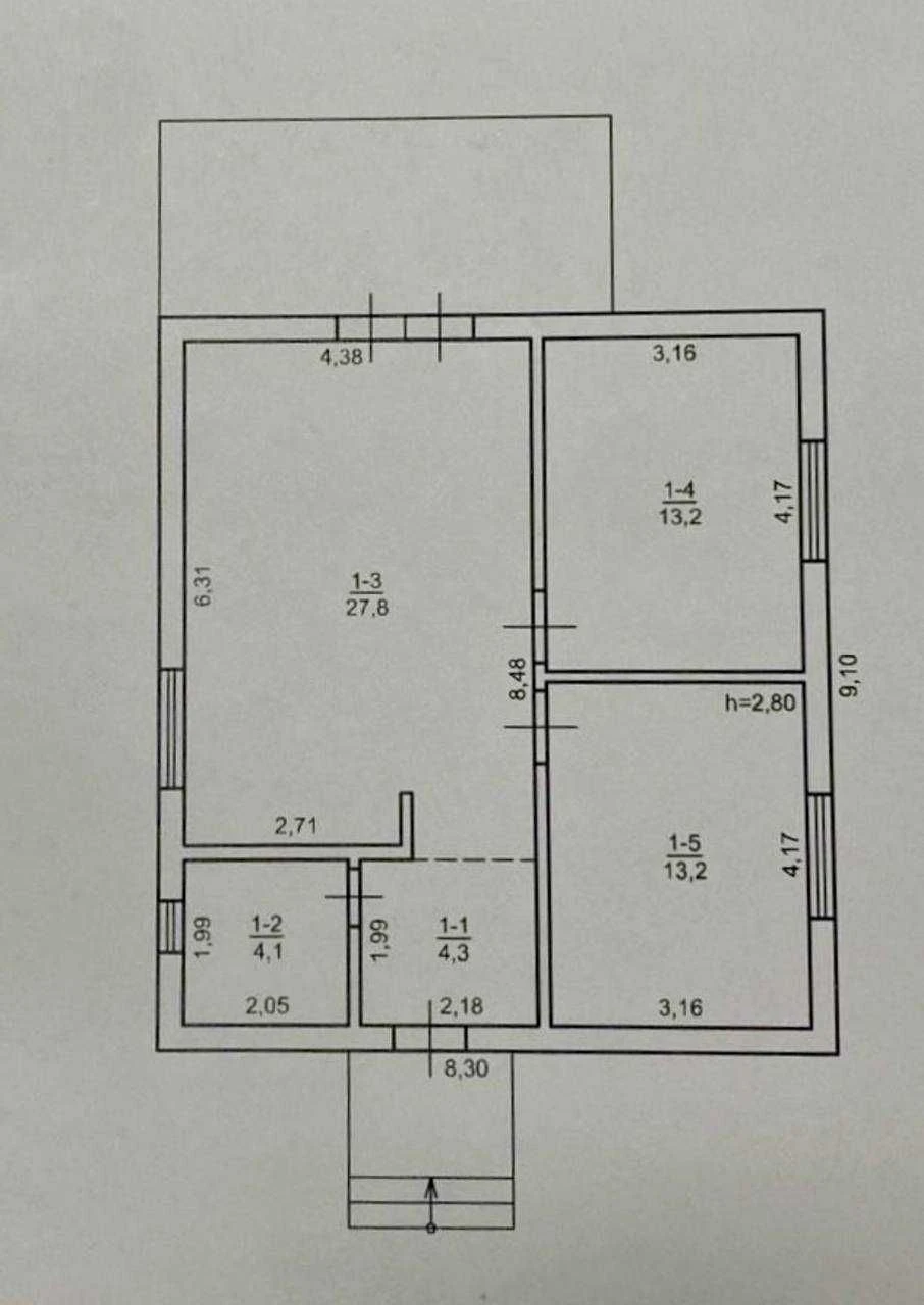 Продаж будинку м.Обухів Дзюбівка