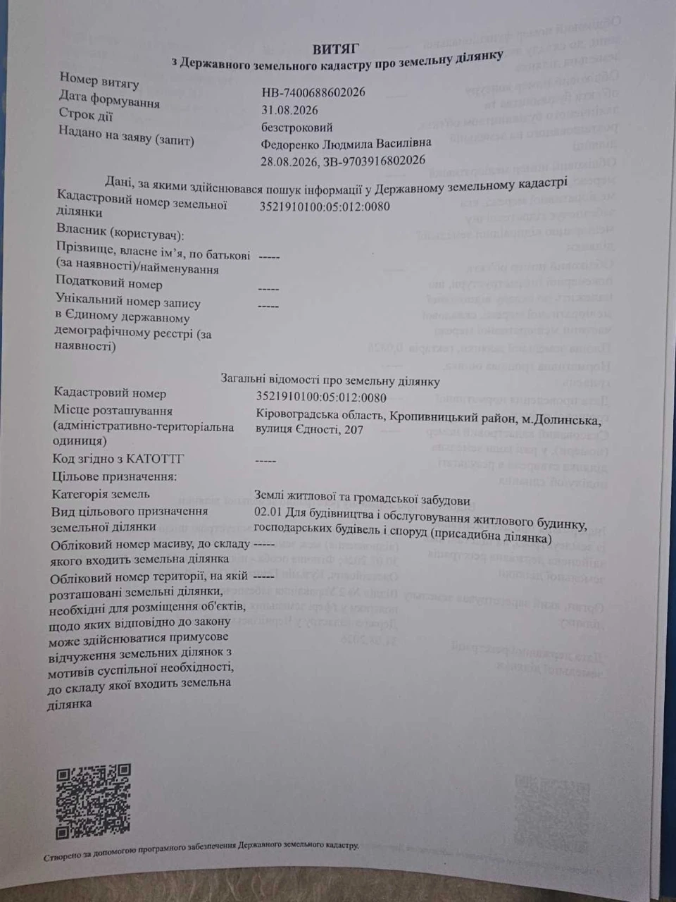 Продається будинок біля самого центру міста, м. Долинська, в