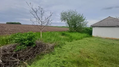 Продам будинок в селі і 1га землі біля нього