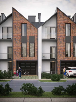 Продаж таунхаусів з гаражем, 145м.кв., м.Городок