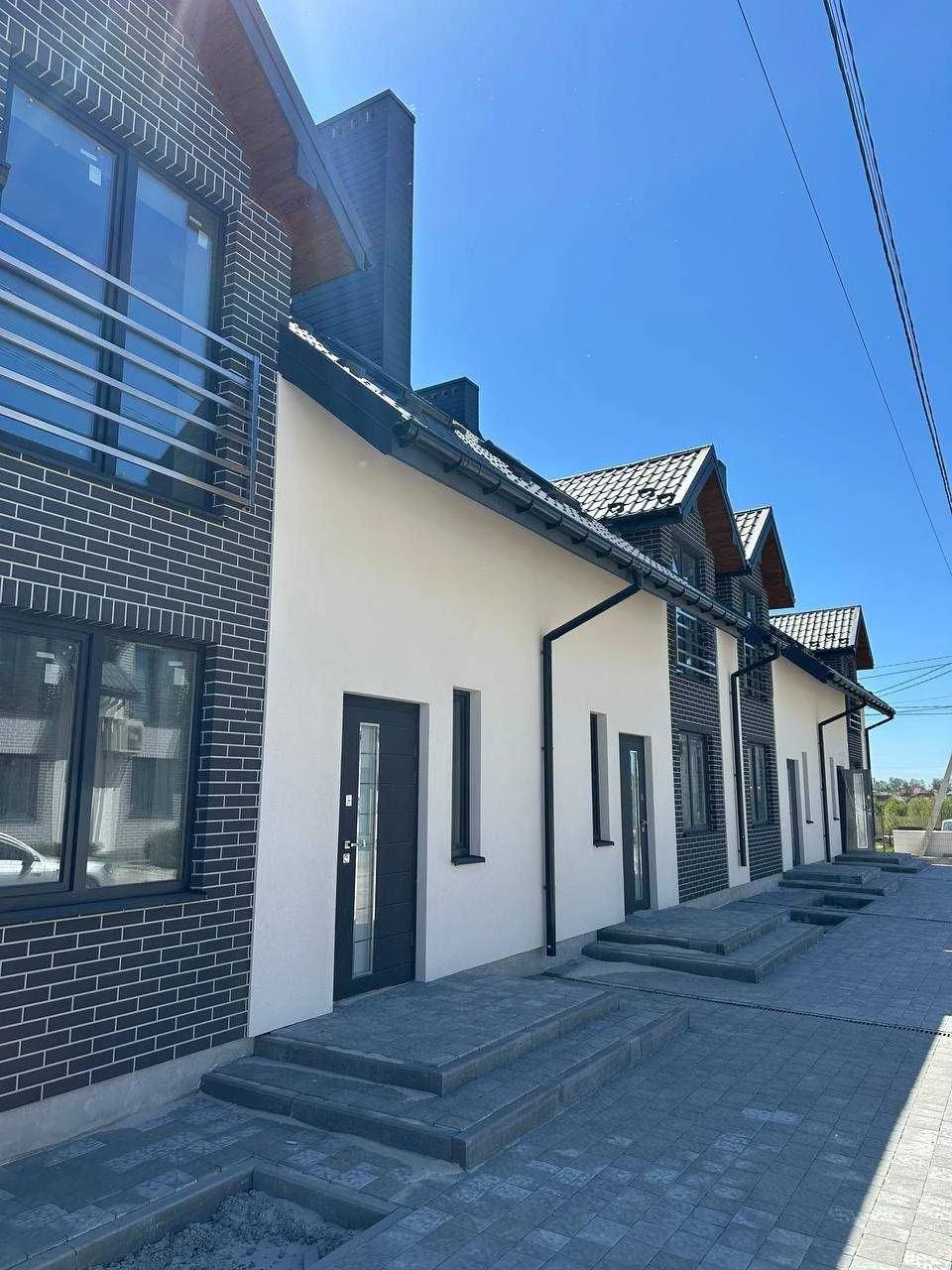 Продаж двоповерхового котеджу (спарка), 125м.кв. Здано в екс