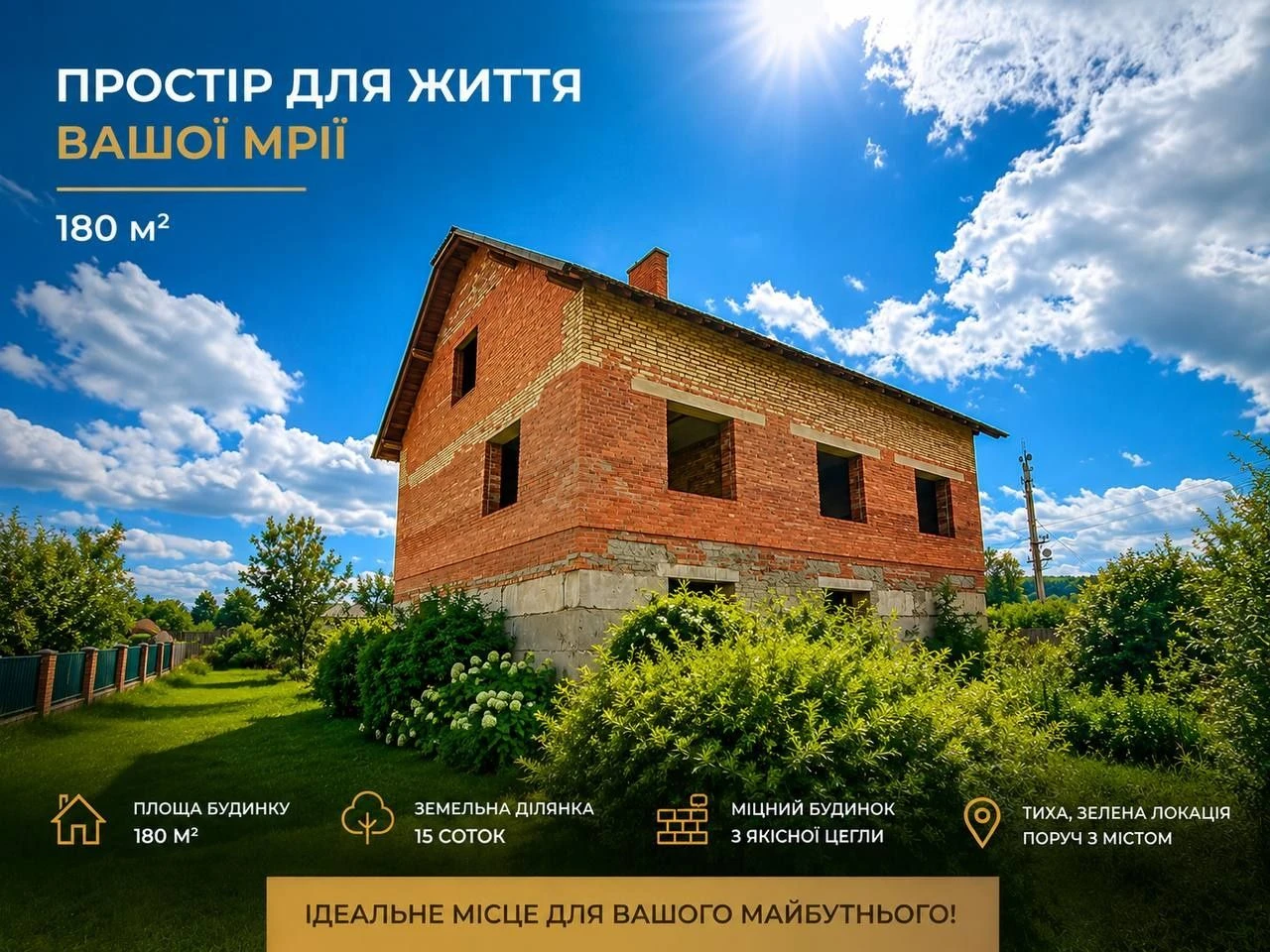 Продаж незавершеного будівництва