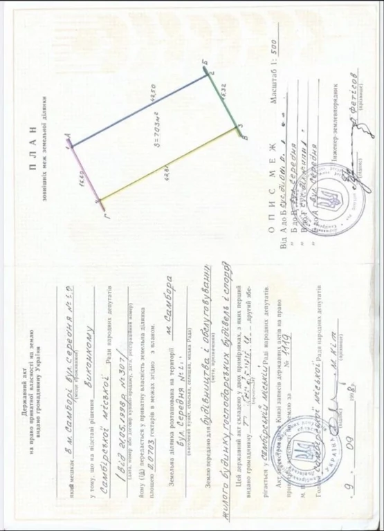 Продаж земельної ділянки із комунікаціями!