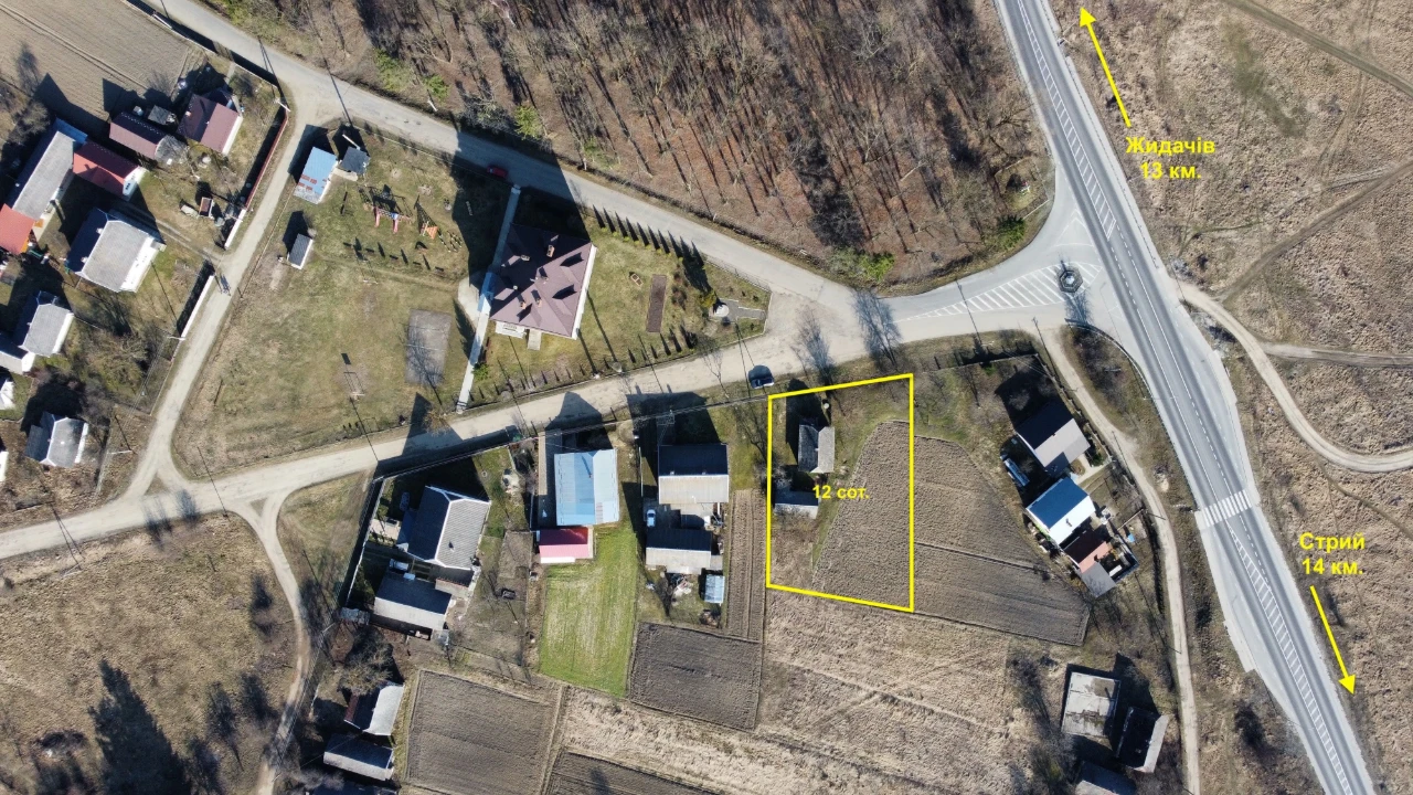 Продаж цегляного будинку неподалік міста Стрий (14км).