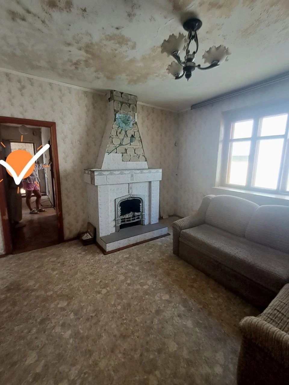 Продам дом  60м²   в центре  (рядом с Черноморском)