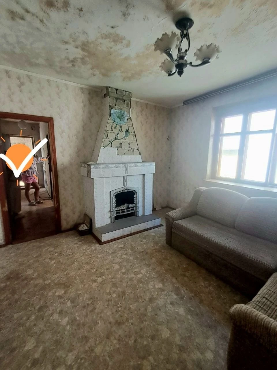 Продам дом  60м²   в центре  (рядом с Черноморском)