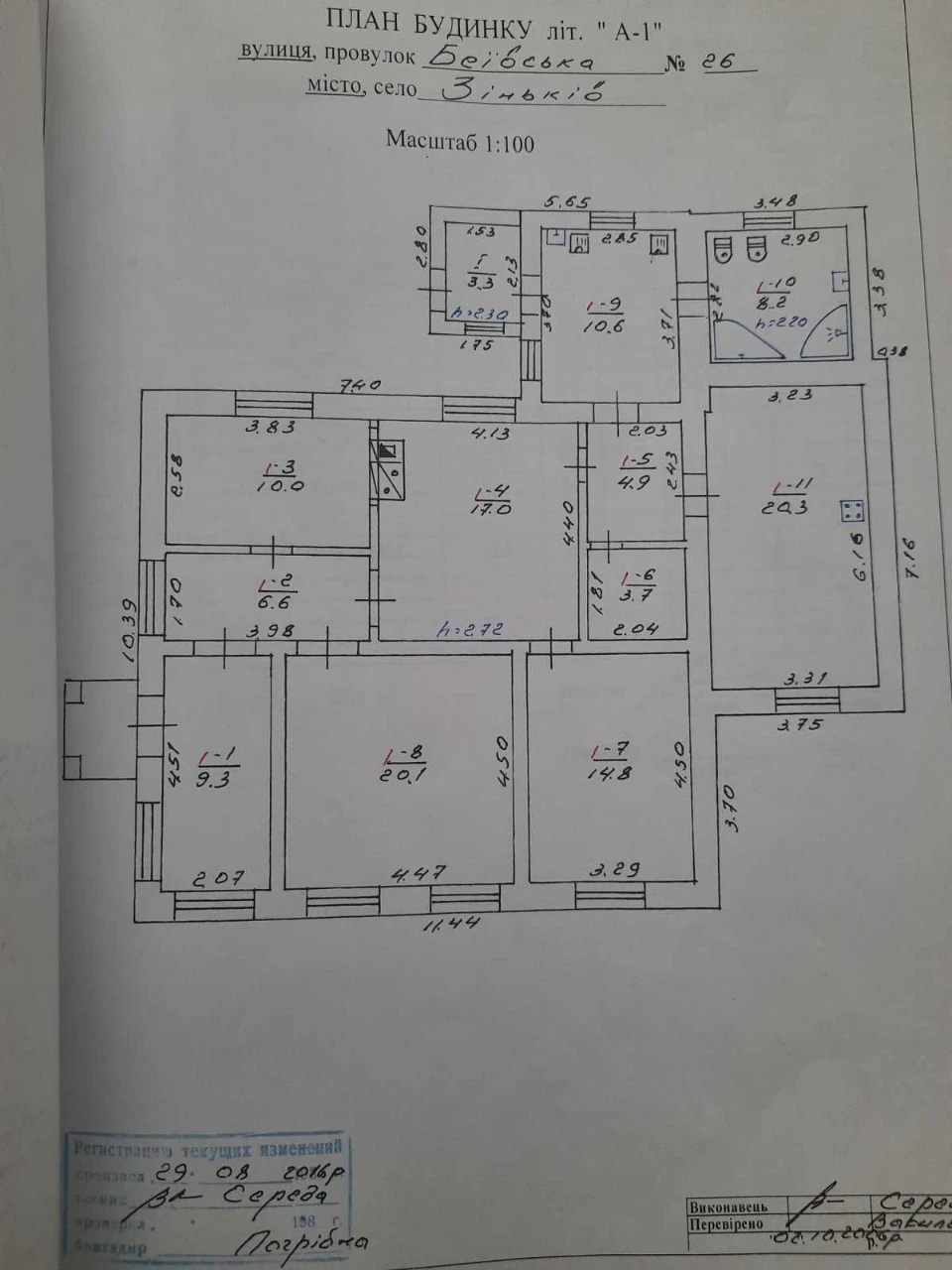 Продам будинок в м. Зіньків
