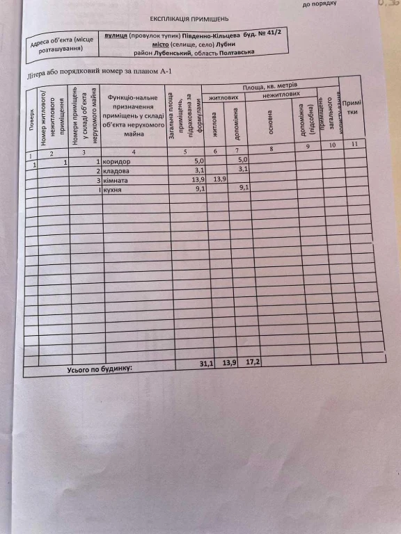 Продам півбудинку по вул. Південно Кільцевій