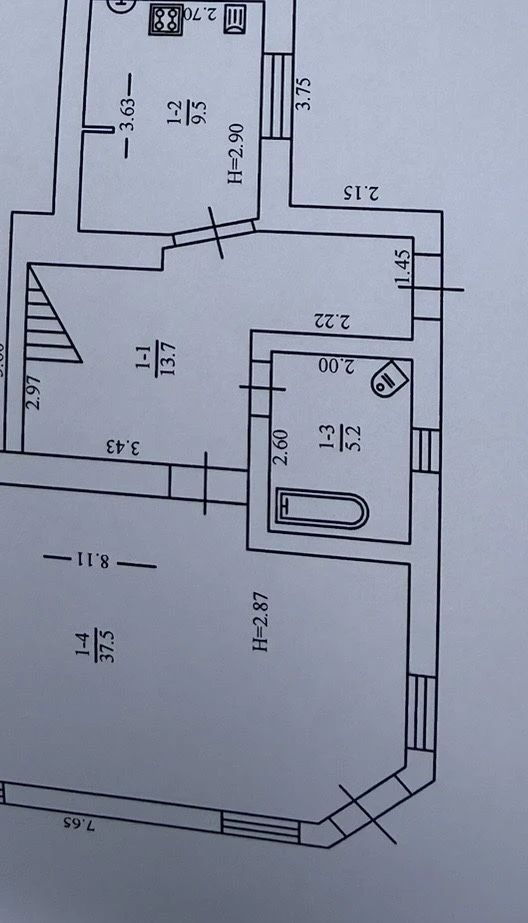 Продаж будинку в центрі  міста Лубни