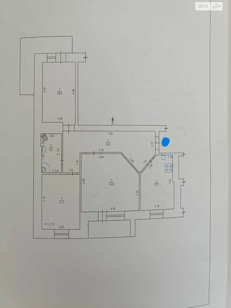 Продаж Квартира Правий Поділ
