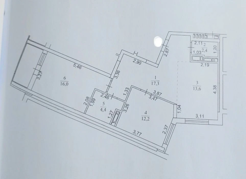 2-room apartment 70 m2 in the residential complex Nivky Park, 1g Berdnika St., Nivky