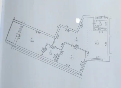 2-room apartment 70 m2 in the residential complex Nivky Park, 1g Berdnika St., Nivky