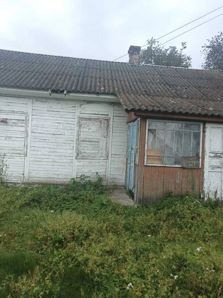 Продається дерев'яний будинок 65 м² біля річки, 35 сот землі
