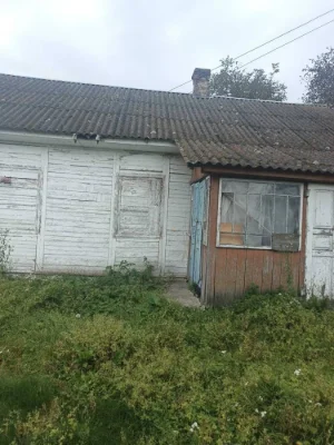 Продається дерев'яний будинок 65 м² біля річки, 35 сот землі