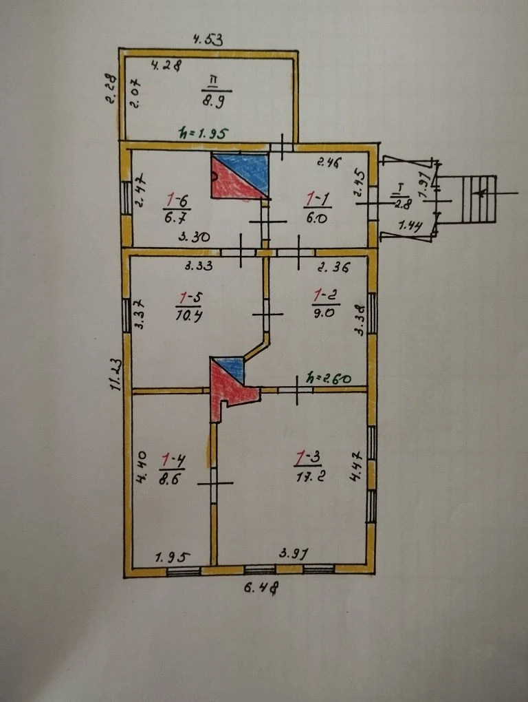 Продаж будинку 70м² (торг)