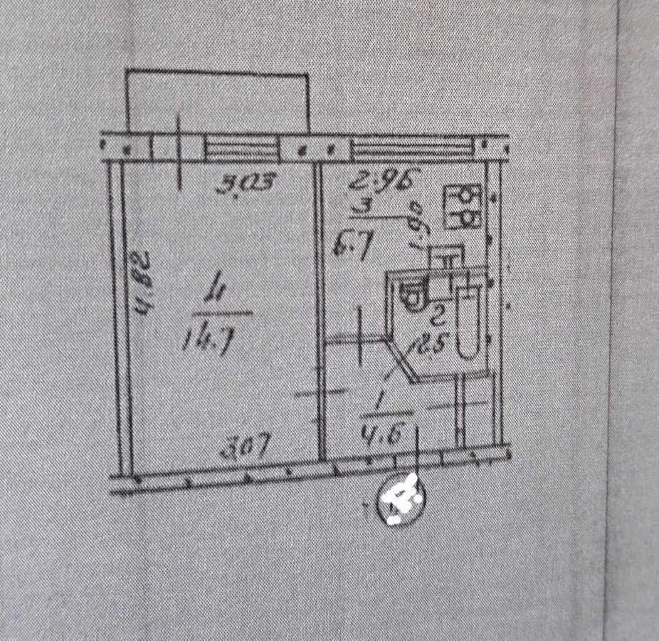 Продажа 1-комнатной квартиры 30 м², Братиславская ул., 20А