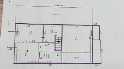 Продам дом 230 кв.м у реки С.Донец
