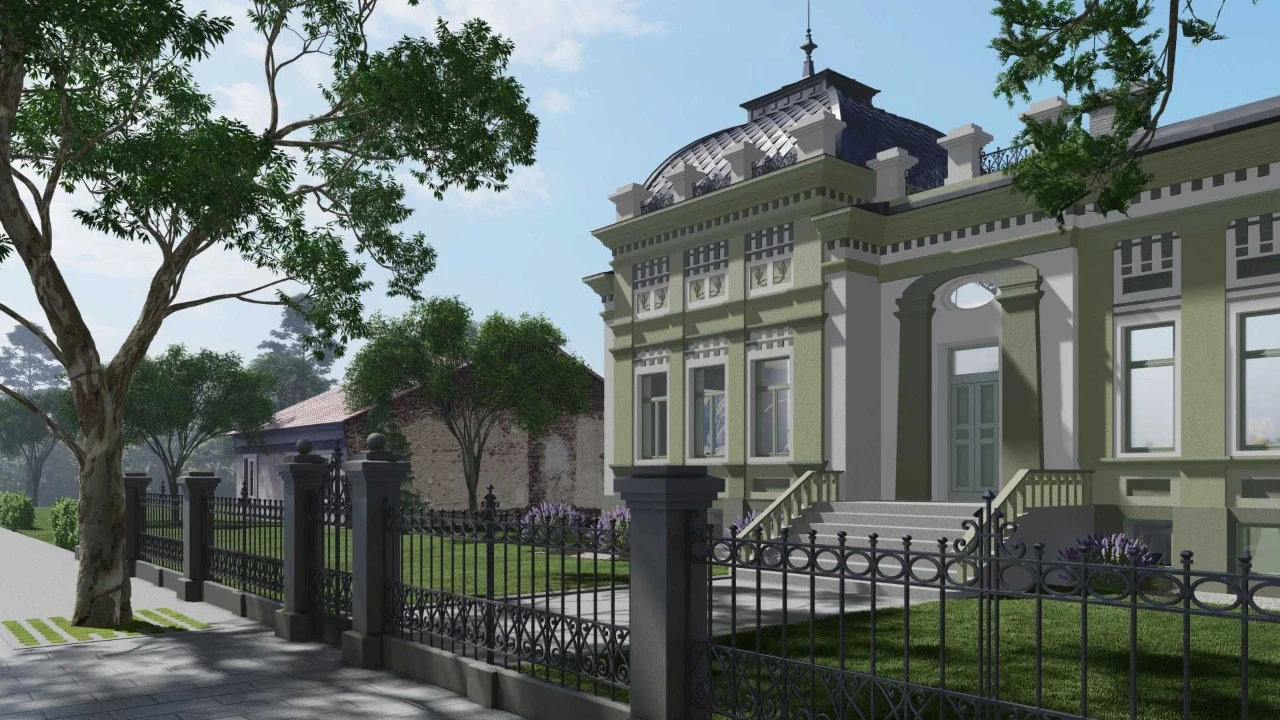 Продаж палацу 1910 року (сецесія), Деражня, Хмельниччина