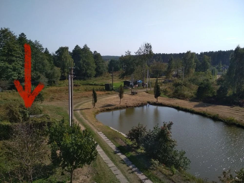Продаж будинку біля озера та лісу.