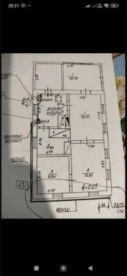 Продаж затишного будинку в м. Городище! Потребує косметики
