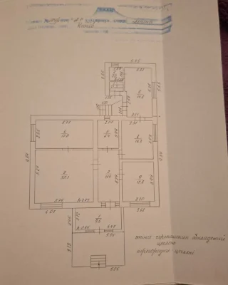 Одноповерховий цегляний будинок 117.3 м², 22 сот, басейн, 2
