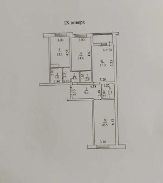 Продам 3-комн. квартиру с ЛУЧШЕЙ планировкой в ЖК "Прохоровс"