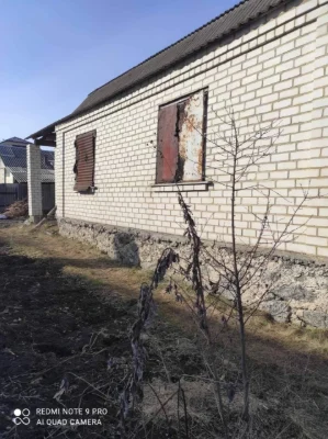 Продається недобудований будинок,на рівному місці,тихому,про