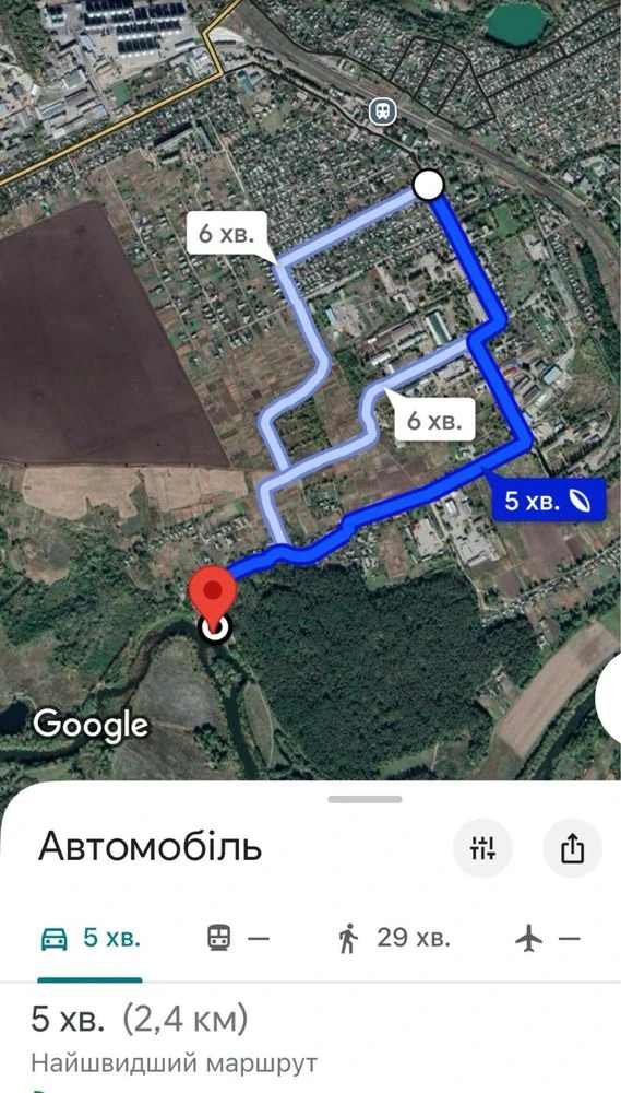 Земельна ділянка з будинком