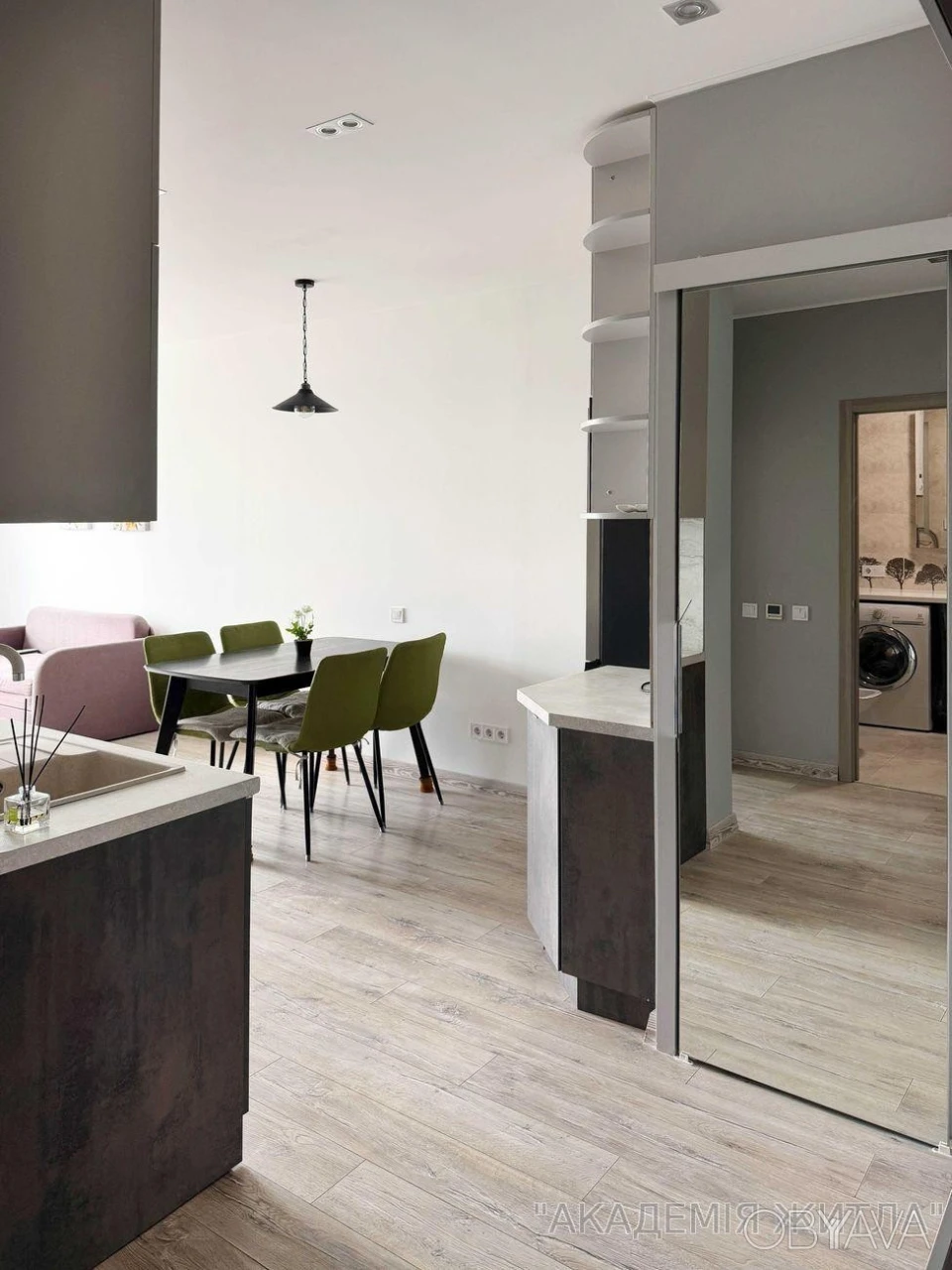 1-room apartment, 46 sq.m.