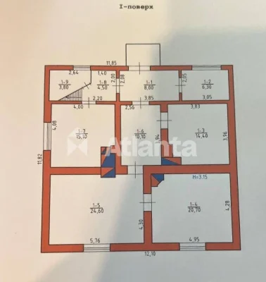 Будинок 140 м²,  Стороженець