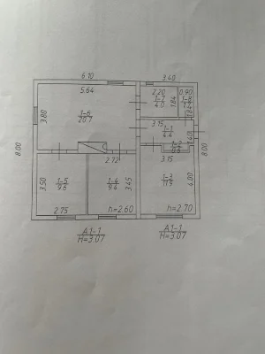 Продається житловий будинок,м Мена