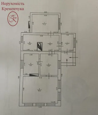 Компактний будинок  62.2м2 /передмістя Кременчуга