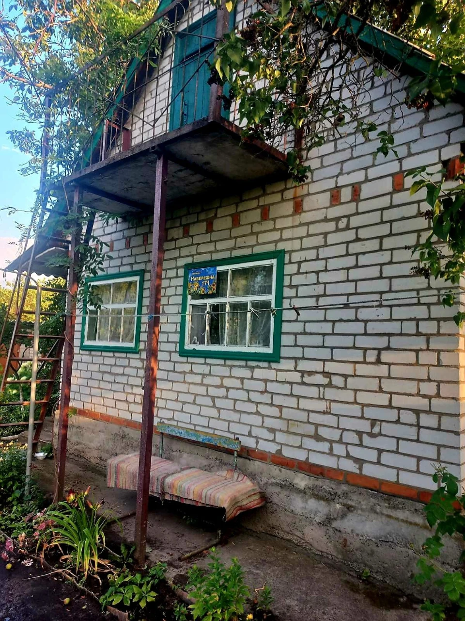 Продаж 2-х поверхової дачі біля затоки Дніпра на Садах-2, см
