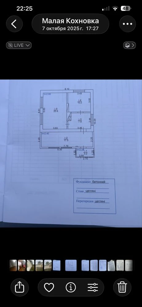 Продам будинок с. Мала Кохнівка ( передмістя Кременчука)