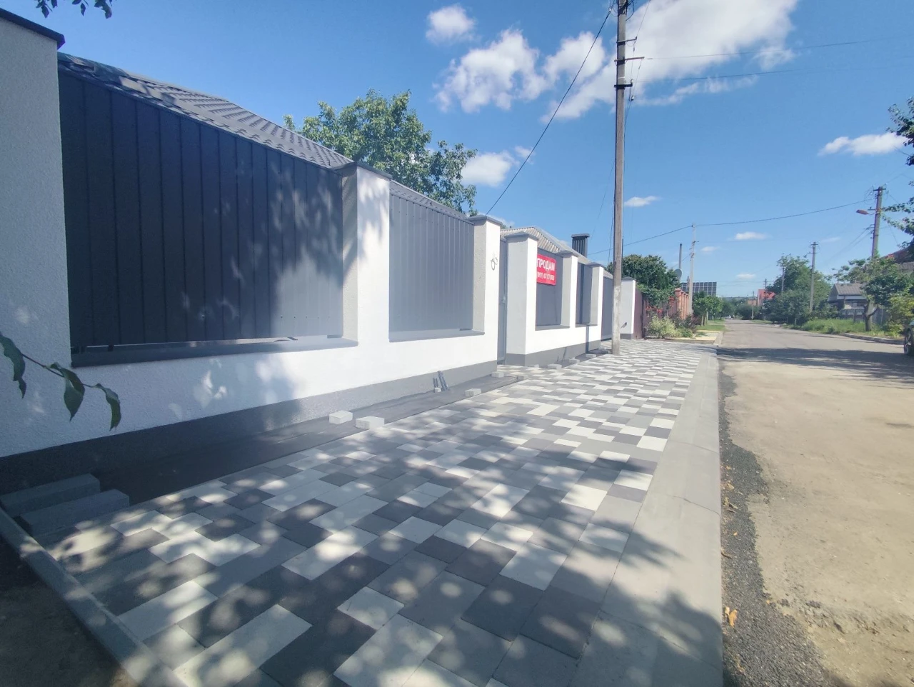 Дом новострой в нагорной части