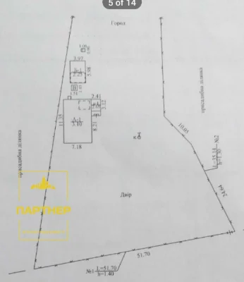 Продаж будинку 62 м² на 20 сотках з виходом у ліс. Мала Кохн