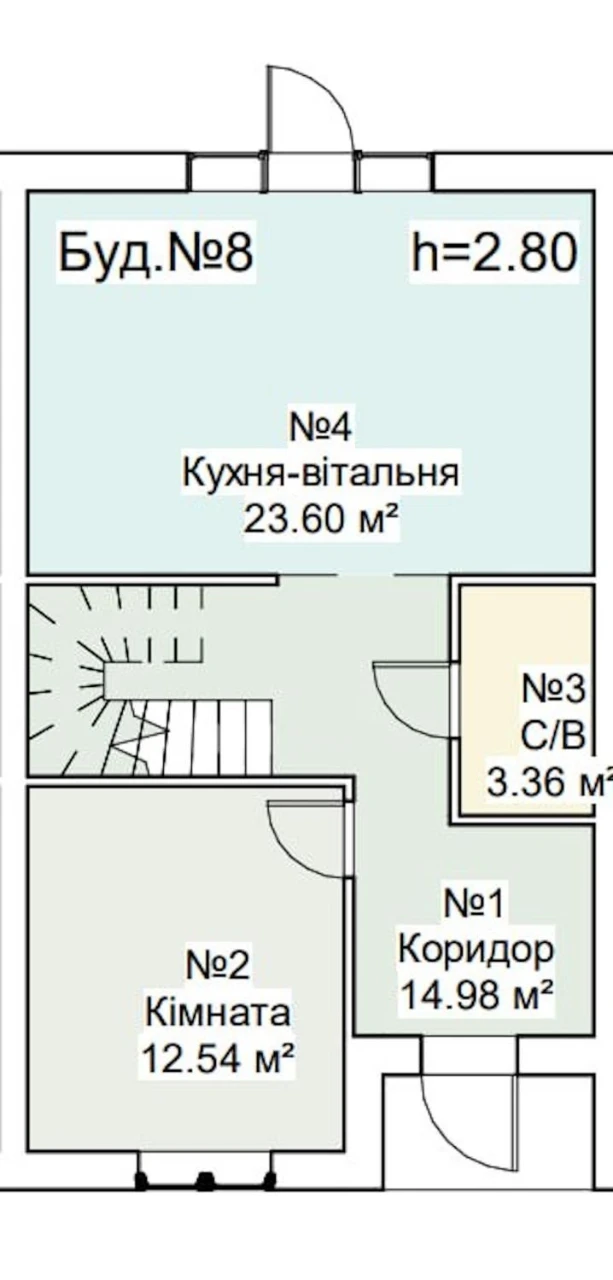 Без комісії! Продам будинок (таунхауз) з ремонтом в Бучі, ву