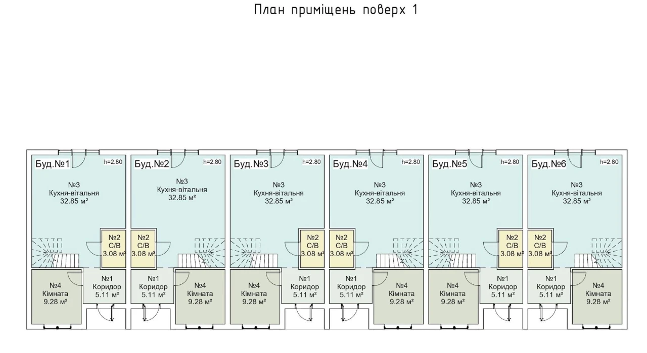 Без комісії! Продам будинок (таунхауз) з ремонтом в Бучі, ву