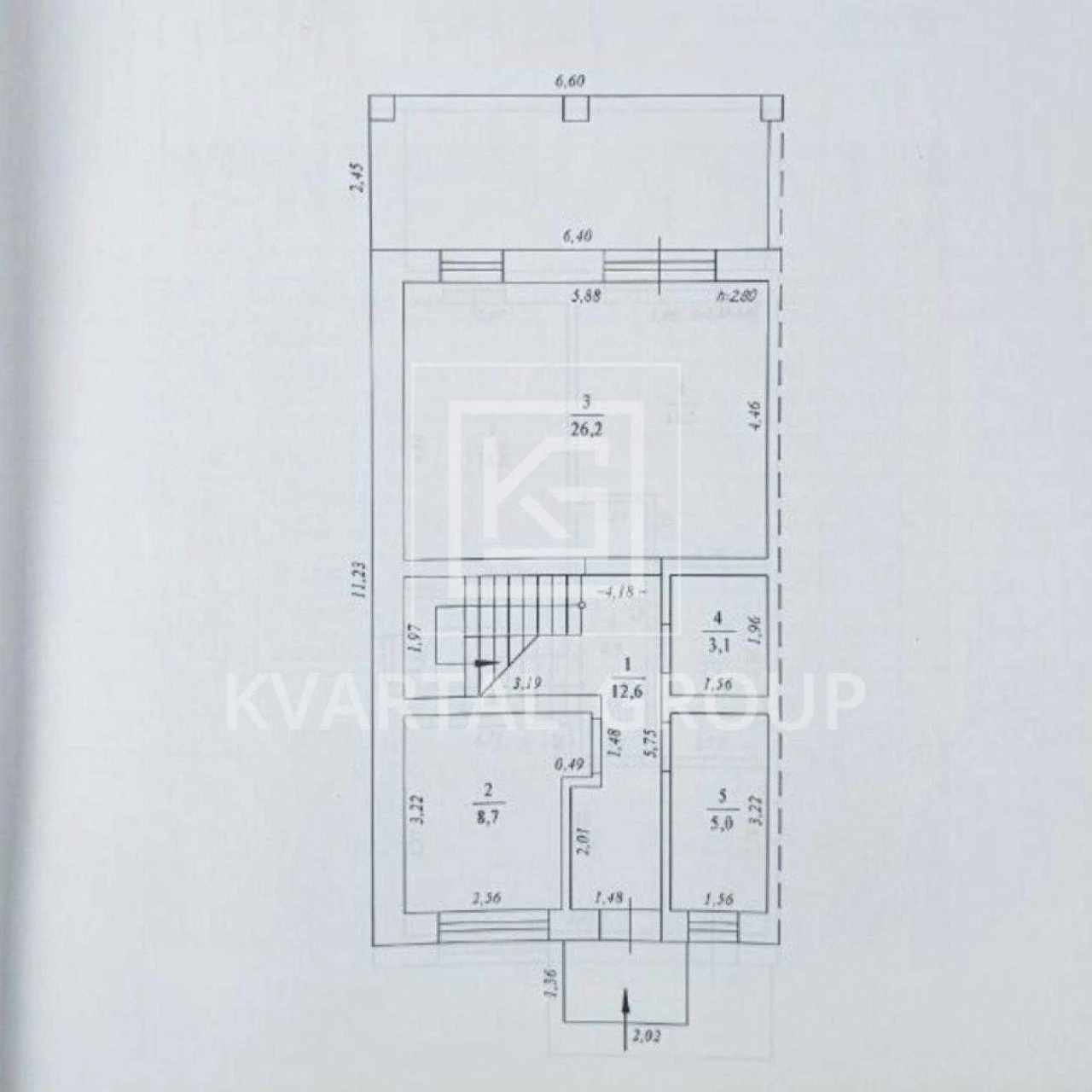 ДУПЛЕКС 107м² у Бучі під програми! Кухня 30м², 4 кімнати, па