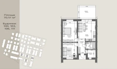 Від забудовника готовий таунхаус 71 м² з ділянкою 2,14 сотки