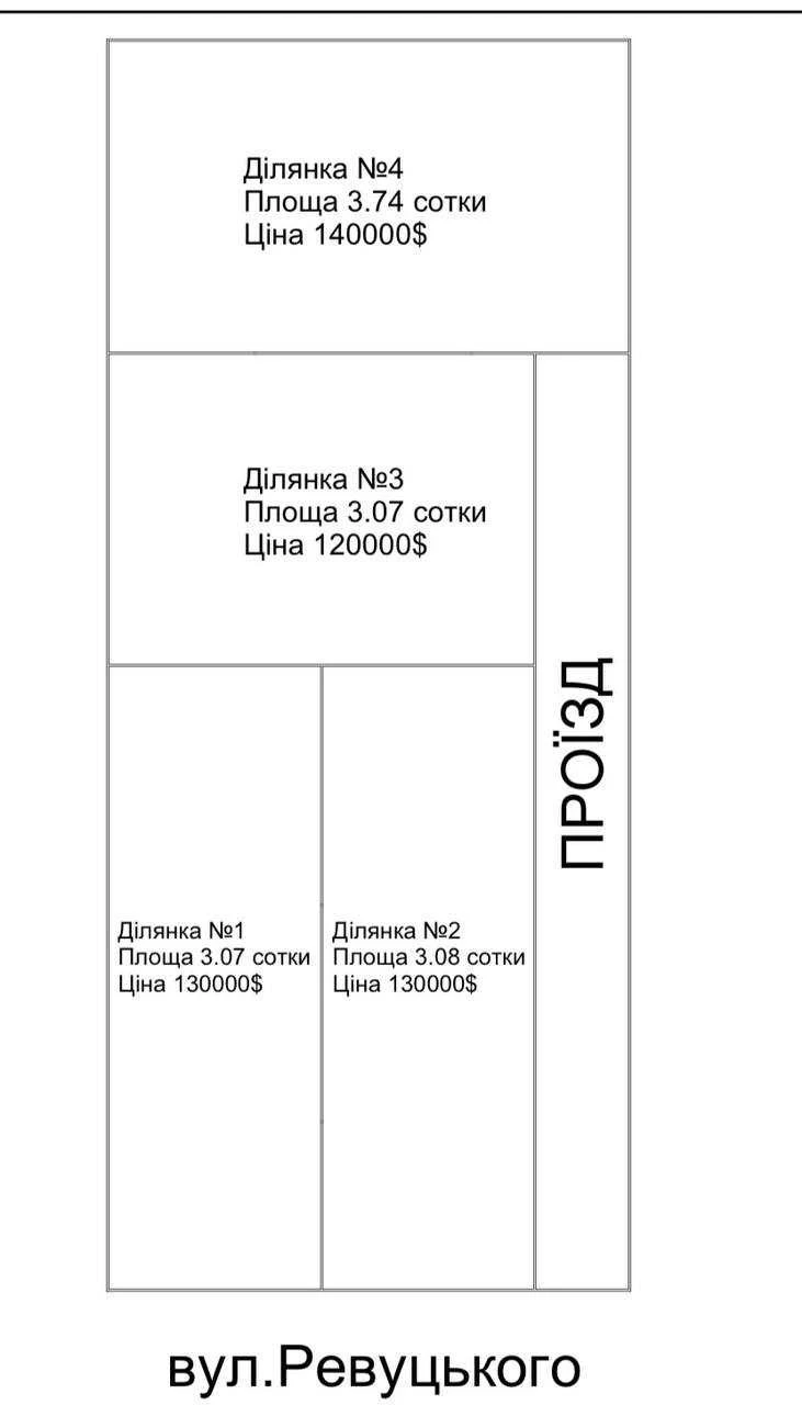 Продам дуплекс в Бучі на вул.Ревуцького на 3х сотках землі